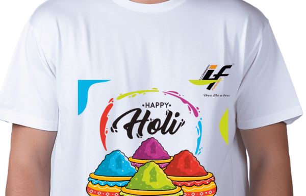 Holi T-shirt for Men by ILLUMINATI FASHION