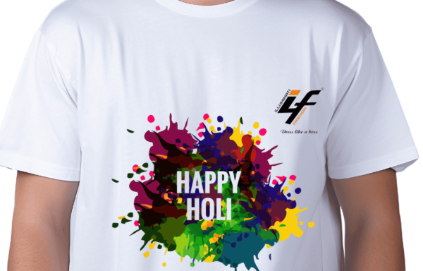 Holi T-shirt for Men by ILLUMINATI FASHION