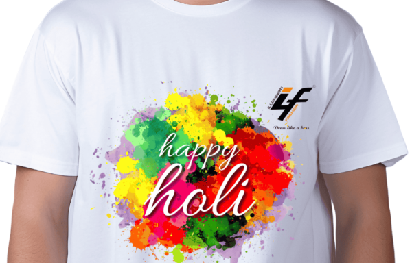 Holi T-shirt for Men by ILLUMINATI FASHION